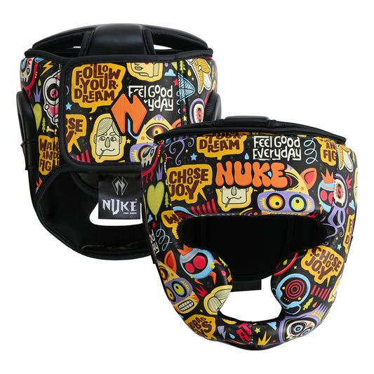 Nuke Pro Gear Boxing Training Kids MMA Head Guard