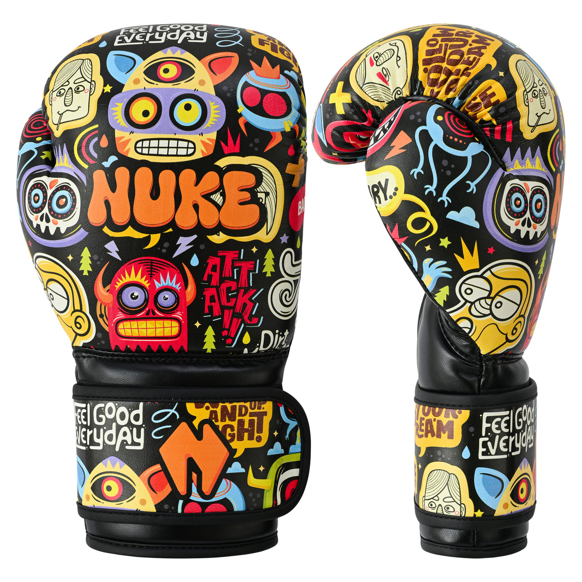 NUKE PRO GEAR KIDS BOXING GLOVES